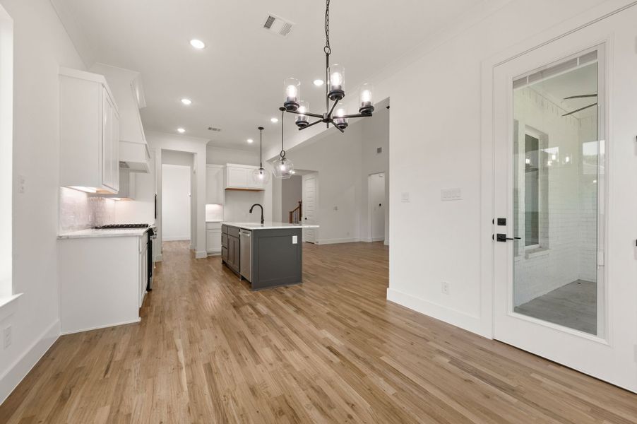 Representative unfurnished interior of a home built from the Ashley by Our Country Homes in Parks of Aledo, Aledo (Image 66).