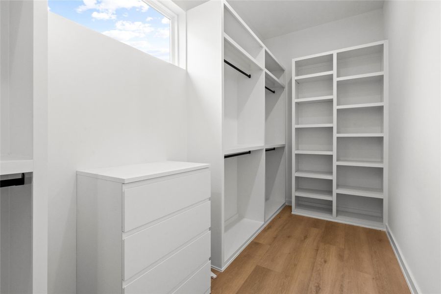 Primary Suite Closet Window view