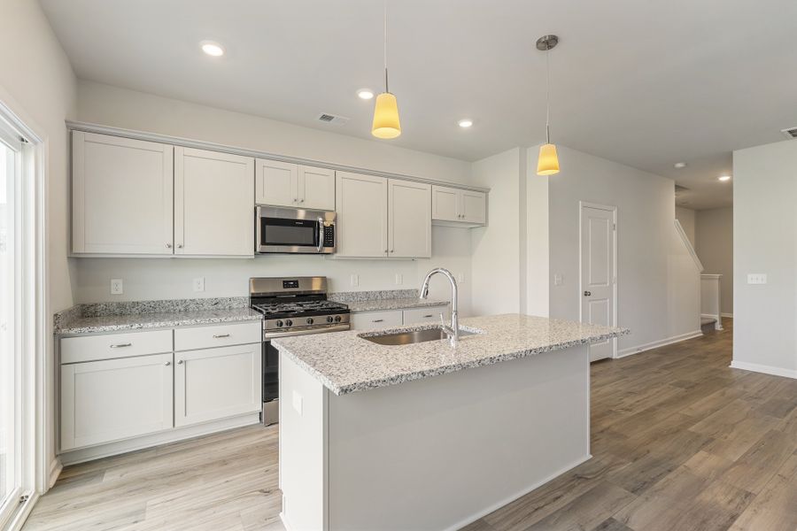 Furnished interior view inside a new home in Edwards Station, Taylors (Image 6).