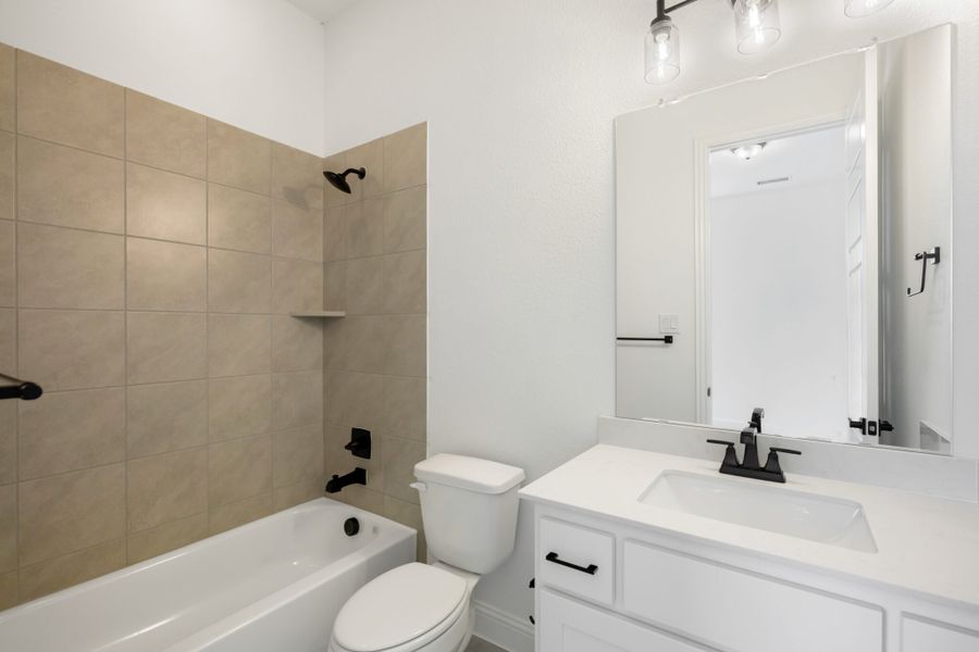 Furnished interior view inside a new home in Cambridge Crossing, Celina (Image 4).