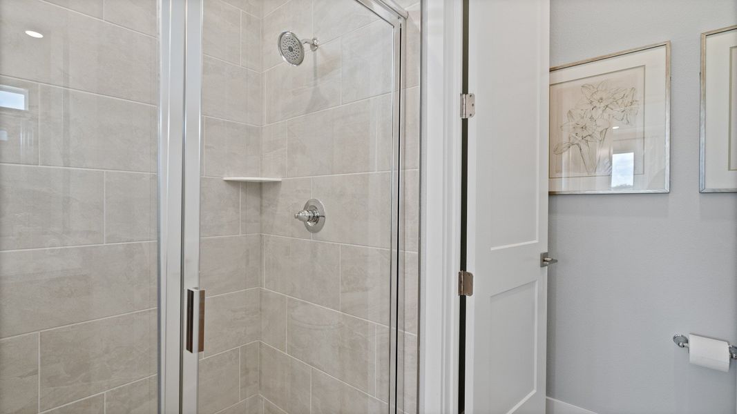 Representative furnished interior of a home built from the Sweetgum by DRB Homes in Lakeside at Satilla, St. Cloud (Image 52).