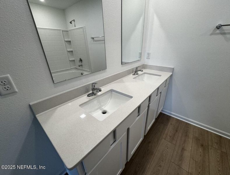 Furnished interior view inside a new home in The Arbors, Jacksonville (Image 5). Furnished interior view inside a new home in The Arbors, Jacksonville (Image 5).