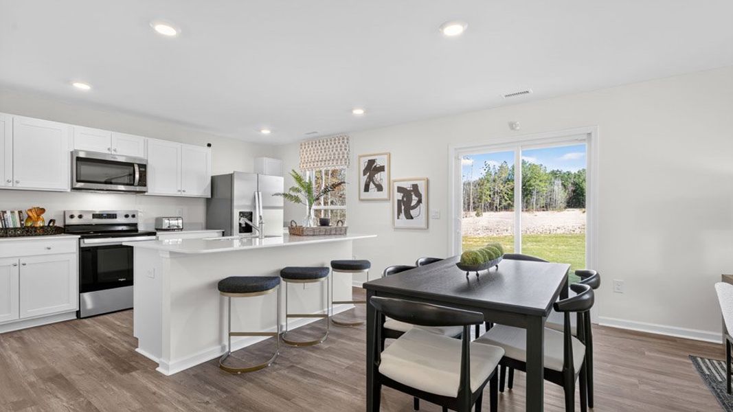 Furnished interior view inside a new home in Madeline Farm, New Bern (Image 15). Furnished interior view inside a new home in Madeline Farm, New Bern (Image 15).