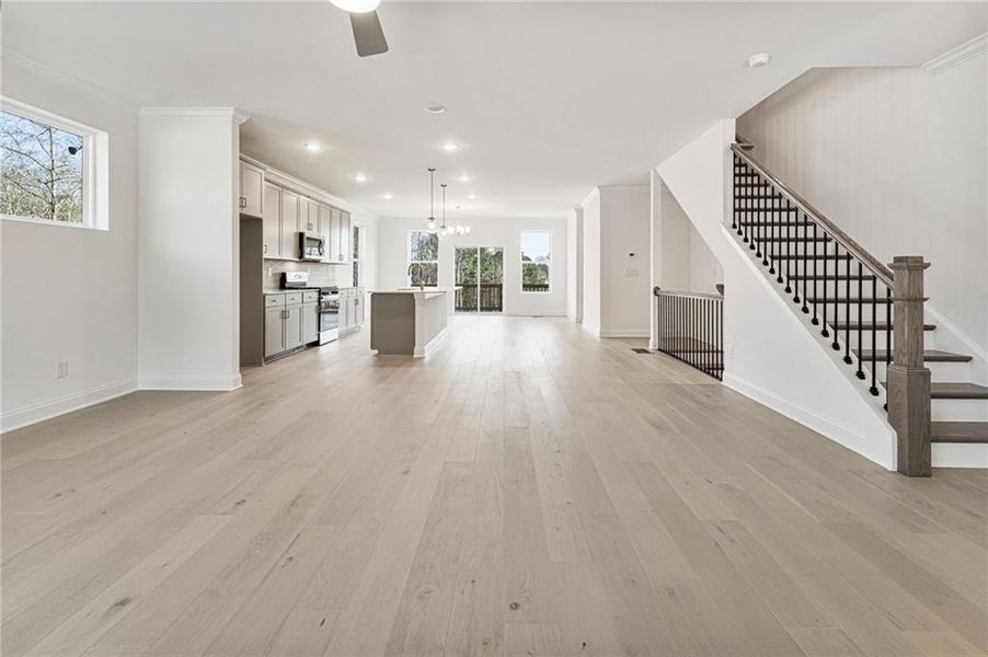 Spacious, unfurnished interior of a new home in , Sugar Hill (Image 25).