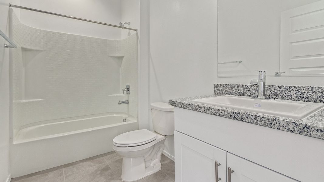 Furnished interior view inside a new home in Saguaro Bloom, Marana (Image 10).