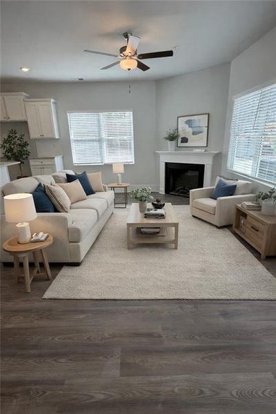 Furnished interior view inside a new home in Chastain Heights, Woodstock (Image 15).