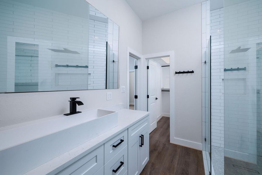 Furnished interior view inside a new home in , Trinity (Image 11).