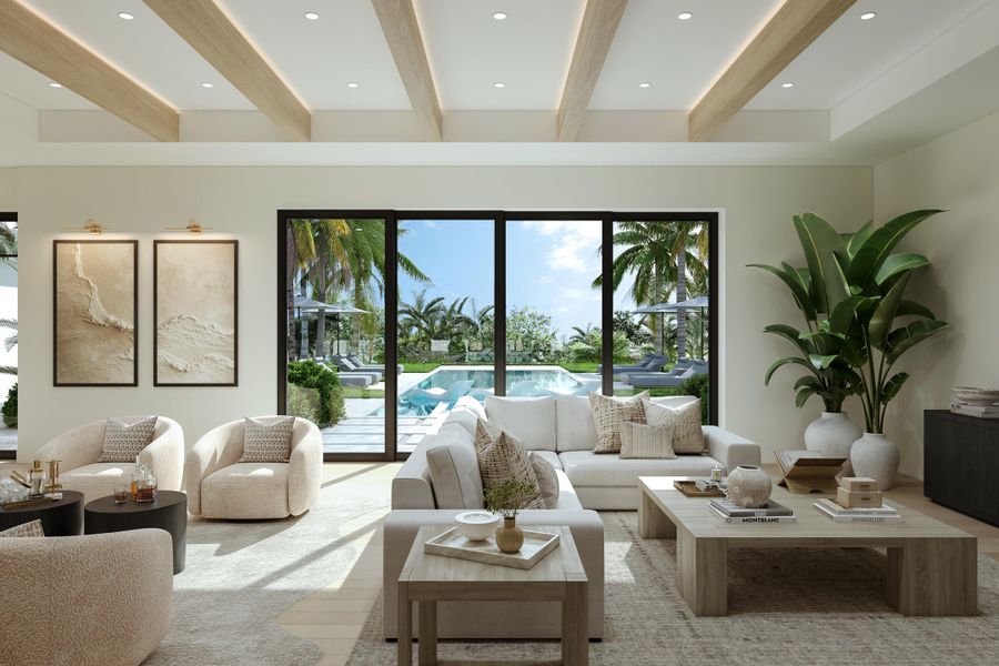 Living Room Rendering