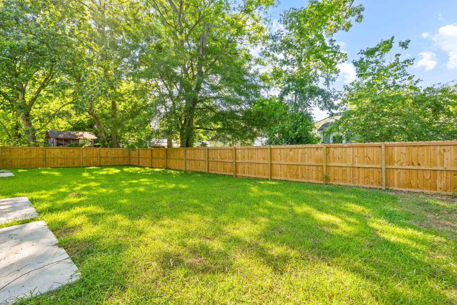 Exterior details and patio area of a home in , North Charleston (Image 30).