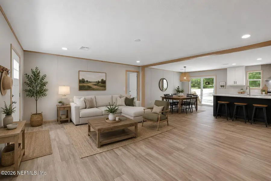 Furnished interior view inside a new home in , Keystone Heights (Image 29).