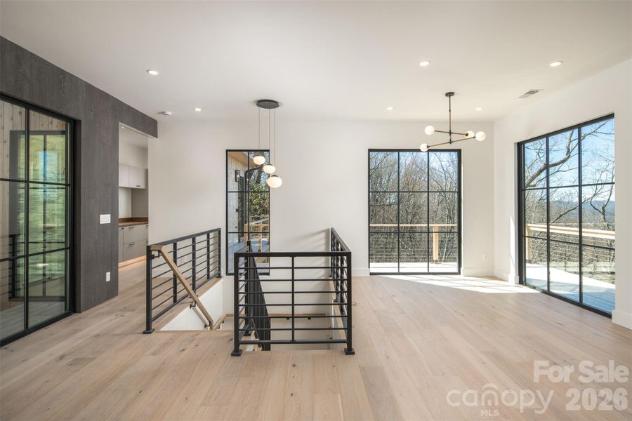 Furnished interior view inside a new home in , Brevard (Image 5). Furnished interior view inside a new home in , Brevard (Image 5).
