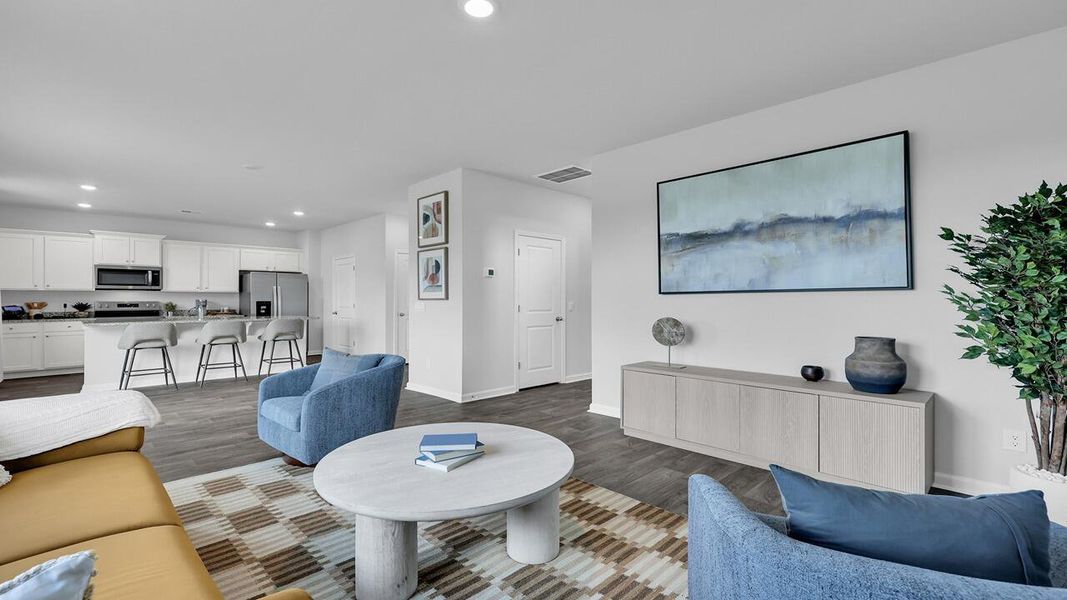 Furnished interior view inside a new home in The Ranch, Holly Hill (Image 16).
