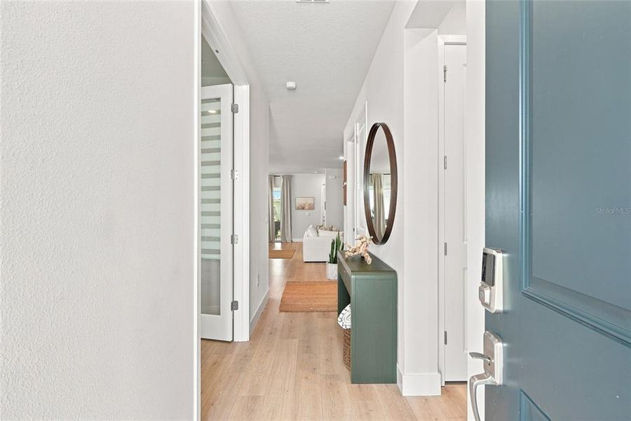 Furnished interior view inside a new home in SeaFlower – Bungalow Homes, Bradenton (Image 23).
