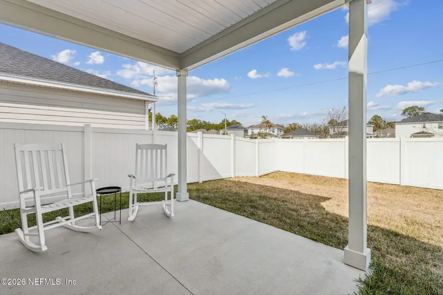 Exterior details and patio area of a home in , Fernandina Beach (Image 3).