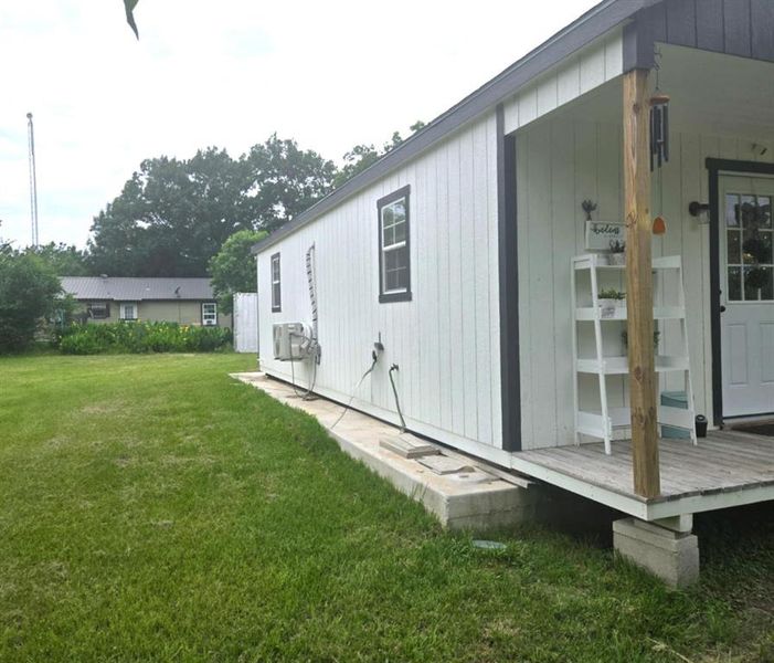 Exterior details and patio area of a home in , Wills Point (Image 17). Exterior details and patio area of a home in , Wills Point (Image 17).