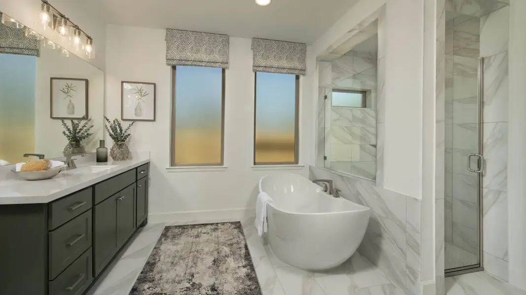 Furnished interior view inside a new home in Escondido, Magnolia (Image 24).