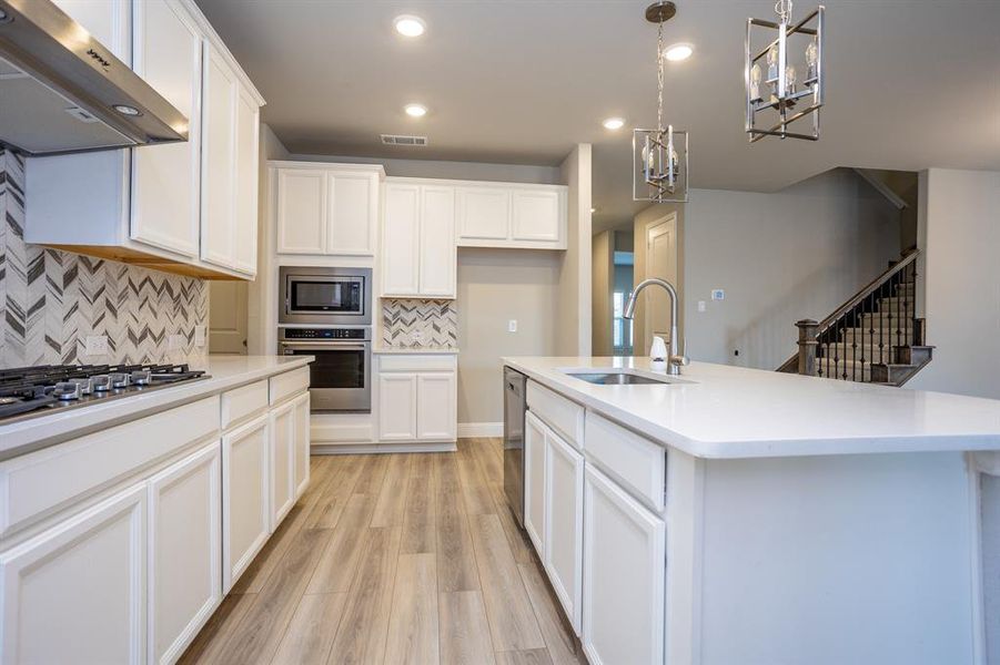 Furnished interior view inside a new home in , Corinth (Image 13).