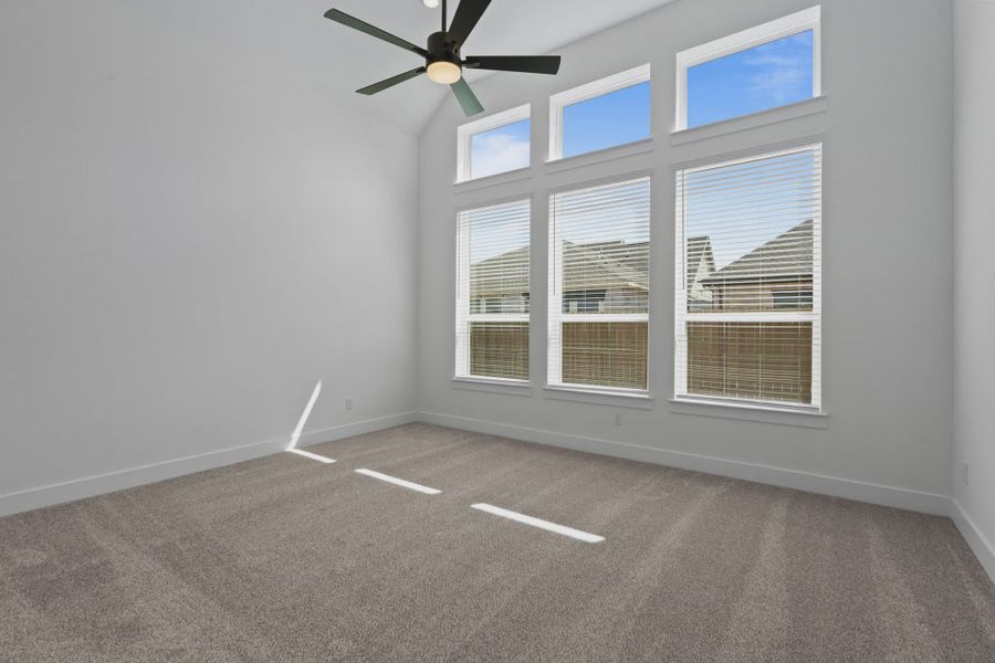Representative unfurnished interior of a home built from the Rivercrest by Chesmar Homes in Riceland, Marion (Image 78).