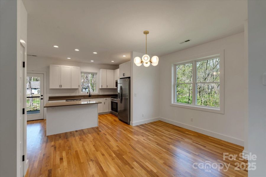 Furnished interior view inside a new home in , Asheville (Image 4).