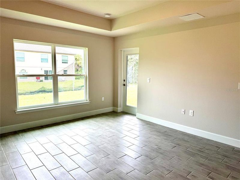 Looks like it was a baseball area that just needs to be taken down.