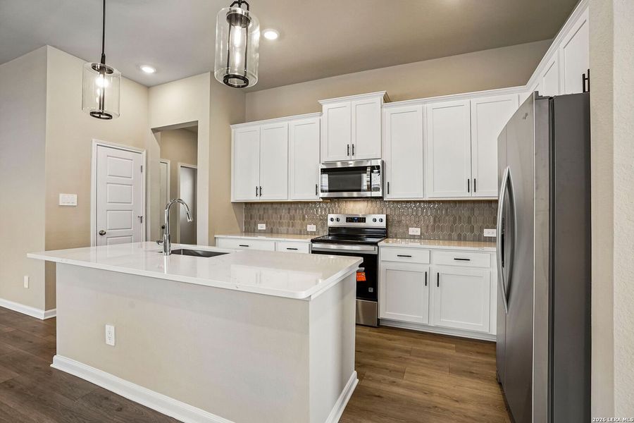 Furnished interior view inside a new home in Sagebrooke - Premier Series, San Antonio (Image 16).