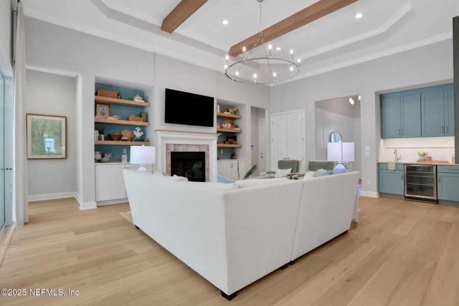 Furnished interior view inside a new home in , Ponte Vedra (Image 32). Furnished interior view inside a new home in , Ponte Vedra (Image 32).