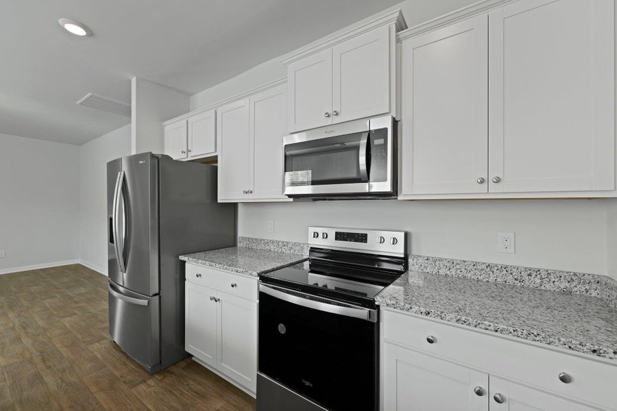 Furnished interior view inside a new home in The Oaks at Center Station, Hollywood (Image 8).