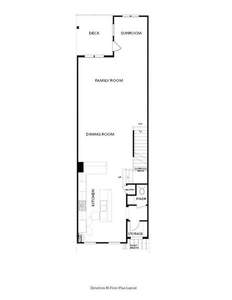 2D floor plan layout of this home in Waterhaven, Cumming, GA (Image 5).
