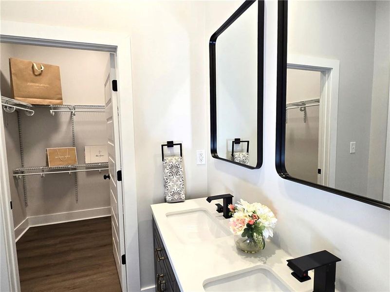 Furnished interior view inside a new home in , East Point (Image 13).