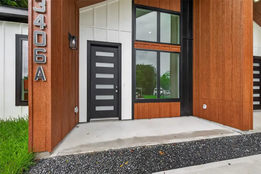 Exterior details and patio area of a home in , Houston (Image 22). Exterior details and patio area of a home in , Houston (Image 22).