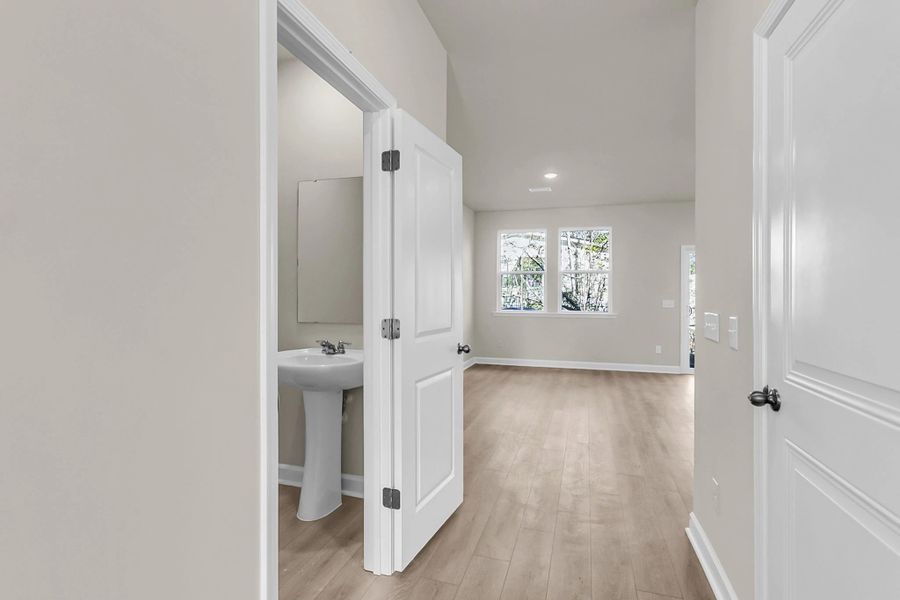 Spacious, unfurnished interior of a new home in Windward Village, Summerville (Image 12). Spacious, unfurnished interior of a new home in Windward Village, Summerville (Image 12).