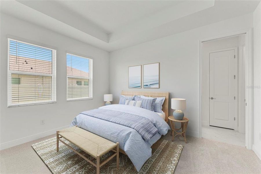 Furnished interior view inside a new home in SeaFlower, Bradenton (Image 40). Furnished interior view inside a new home in SeaFlower, Bradenton (Image 40).