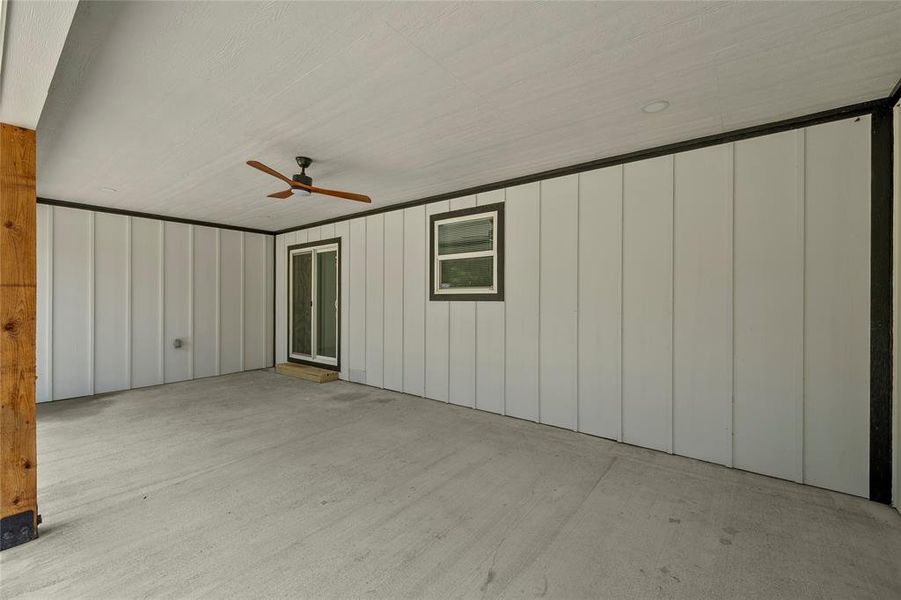 Exterior details and patio area of a home in , Waco (Image 3). Exterior details and patio area of a home in , Waco (Image 3).