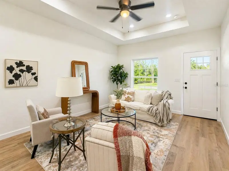 Furnished interior view inside a new home in , Alachua (Image 4).