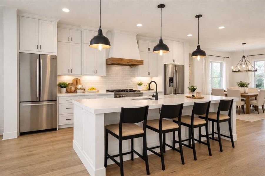 Furnished interior view inside a new home in , Oviedo (Image 7).
