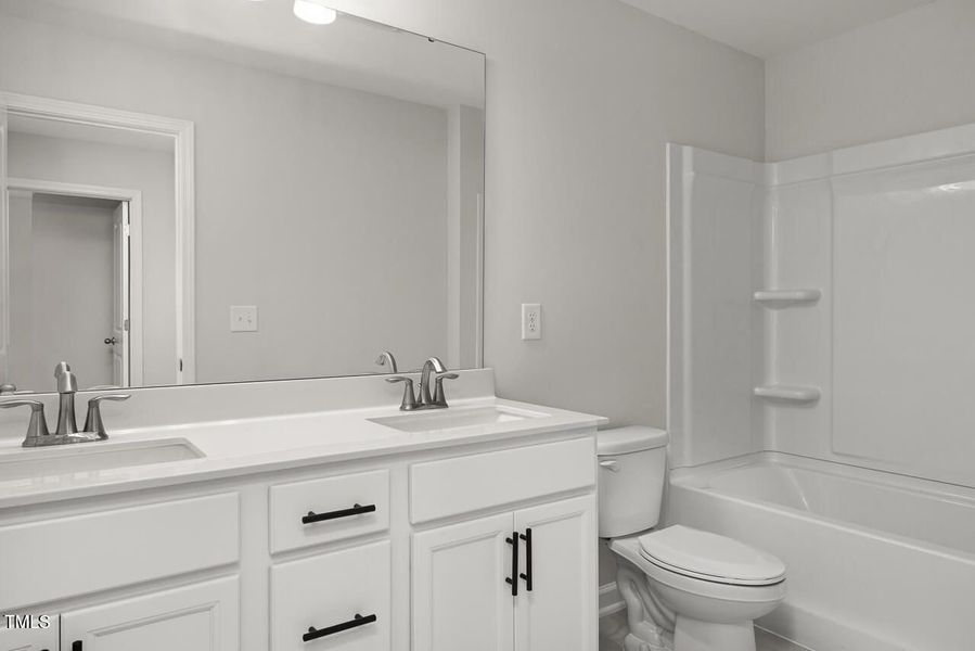 Furnished interior view inside a new home in Gregory Village Townhomes, Lillington (Image 67).