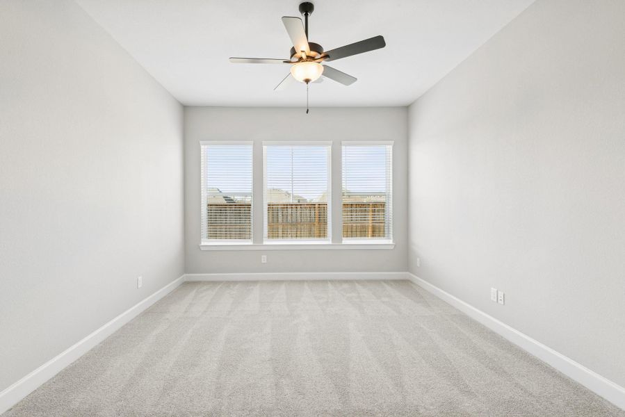 Spacious, unfurnished interior of a new home in Riceland 50’ Front Load Homesites, Mont Belvieu (Image 27).