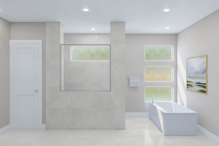 Image 31 representing the Trieste by Tri Pointe Homes in Dunham Pointe, Cypress, TX.