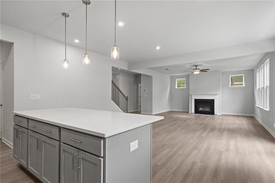 Furnished interior view inside a new home in Riverwood, Dallas (Image 23). Furnished interior view inside a new home in Riverwood, Dallas (Image 23).