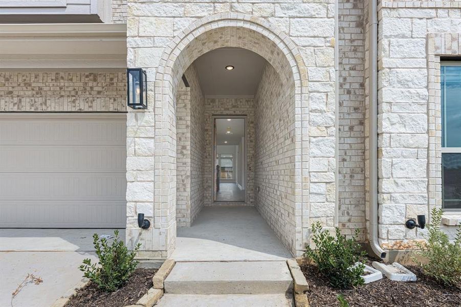 Exterior details and patio area of a home in Creekview Meadows, Pilot Point (Image 24). Exterior details and patio area of a home in Creekview Meadows, Pilot Point (Image 24).