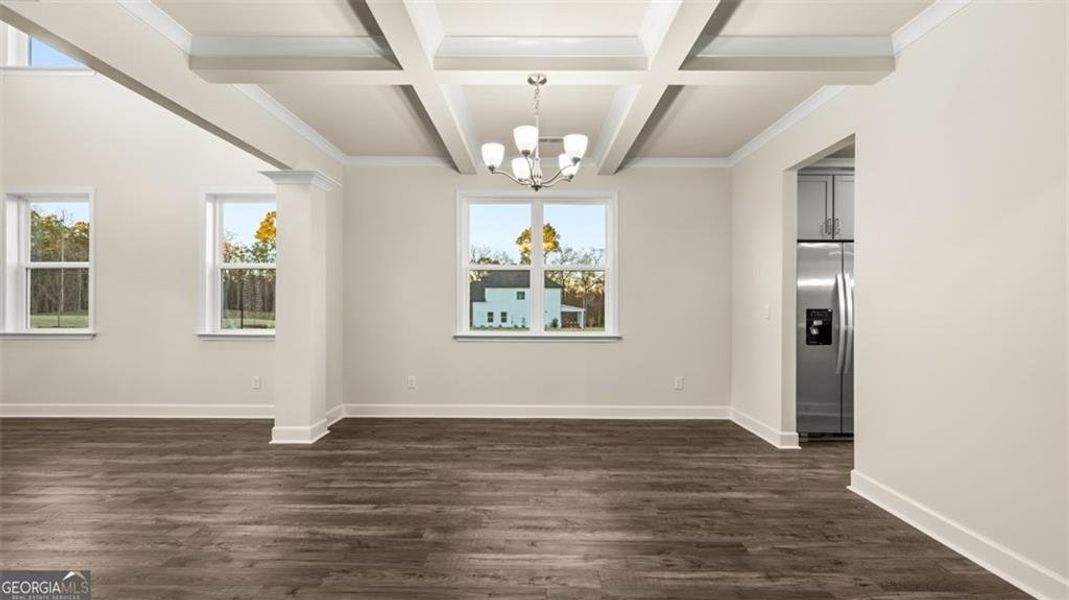 Spacious, unfurnished interior of a new home in Heritage Pointe, Senoia (Image 14). Spacious, unfurnished interior of a new home in Heritage Pointe, Senoia (Image 14).
