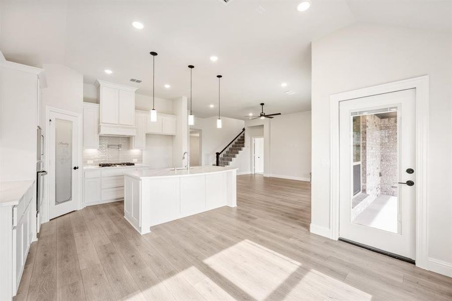 Furnished interior view inside a new home in Ridge Ranch, Mesquite (Image 7).
