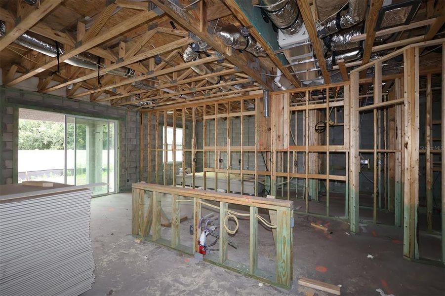 In-progress construction of a new home in Bay Lake Farms, St. Cloud, FL (Image 14).