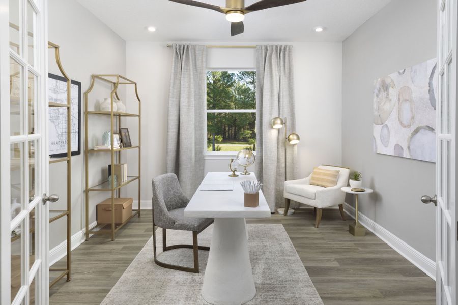 Representative furnished interior of a home built from the Pinnacle by Mattamy Homes in Pasadena Ridge, Zephyrhills (Image 9). Representative furnished interior of a home built from the Pinnacle by Mattamy Homes in Pasadena Ridge, Zephyrhills (Image 9).