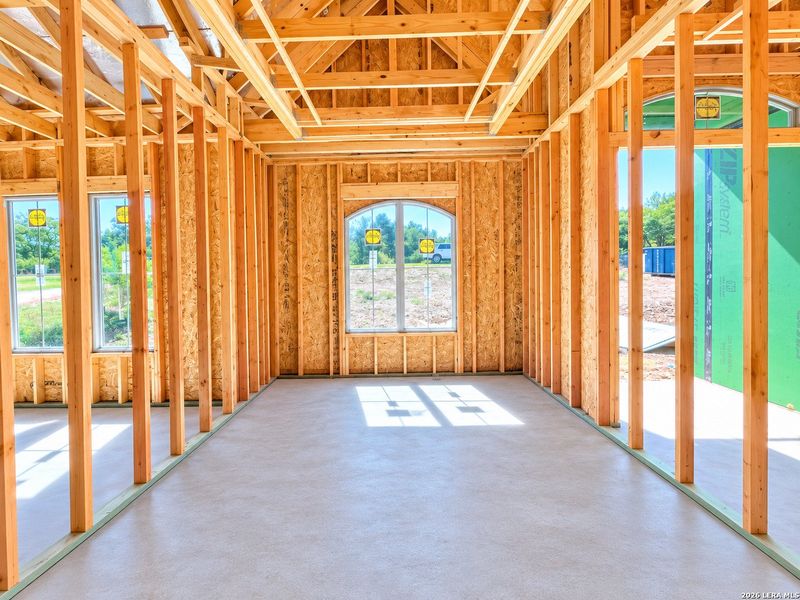 In-progress construction of a new home in , New Braunfels, TX (Image 29).