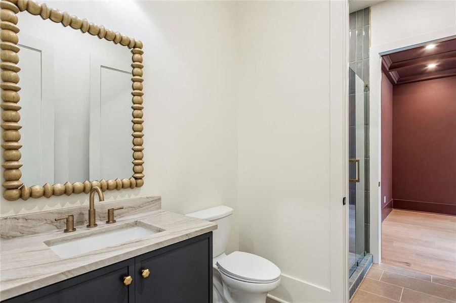 Furnished interior view inside a new home in , Atlanta (Image 28).