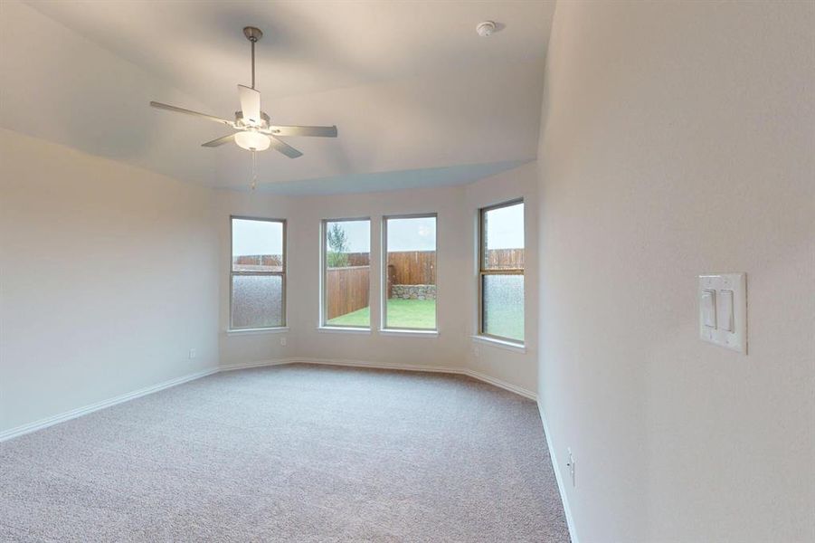 Spacious, unfurnished interior of a new home in Lilybrooke at Legacy Hills, Celina (Image 23). Spacious, unfurnished interior of a new home in Lilybrooke at Legacy Hills, Celina (Image 23).