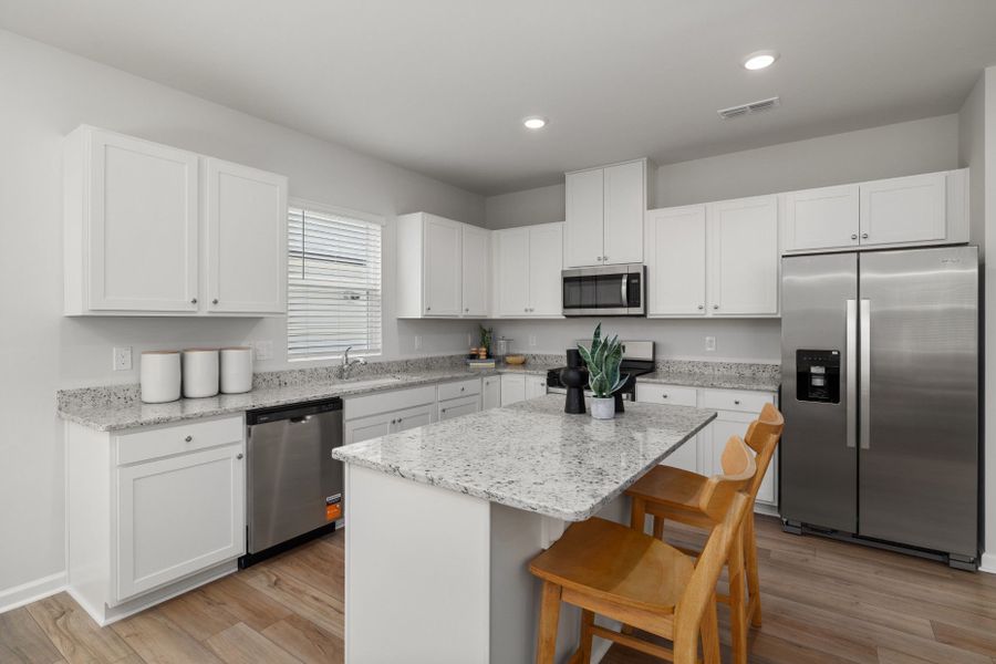 Representative furnished interior of a home built from the Starling by Centex in Carpenter Falls, Durham (Image 18).