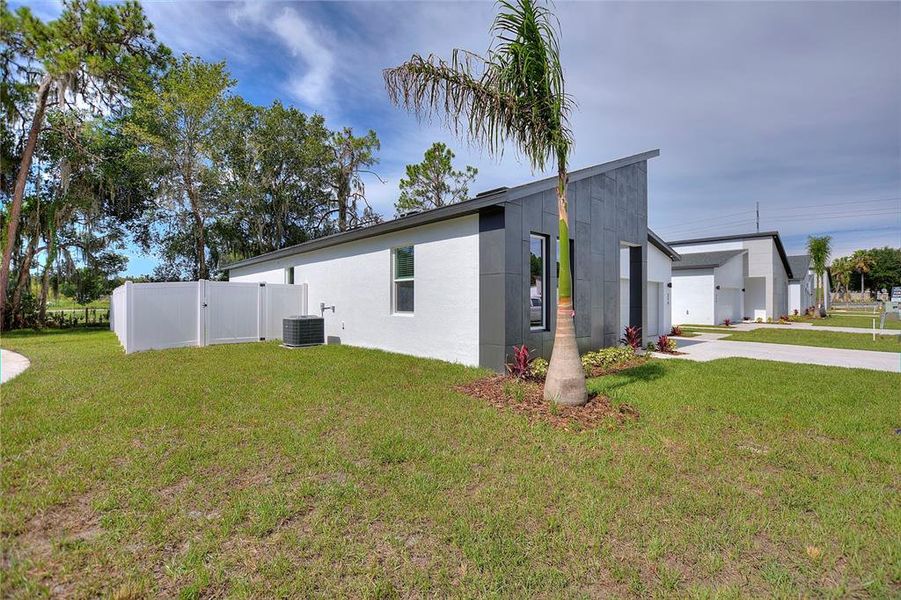 Exterior details and patio area of a home in , Arcadia (Image 18). Exterior details and patio area of a home in , Arcadia (Image 18).
