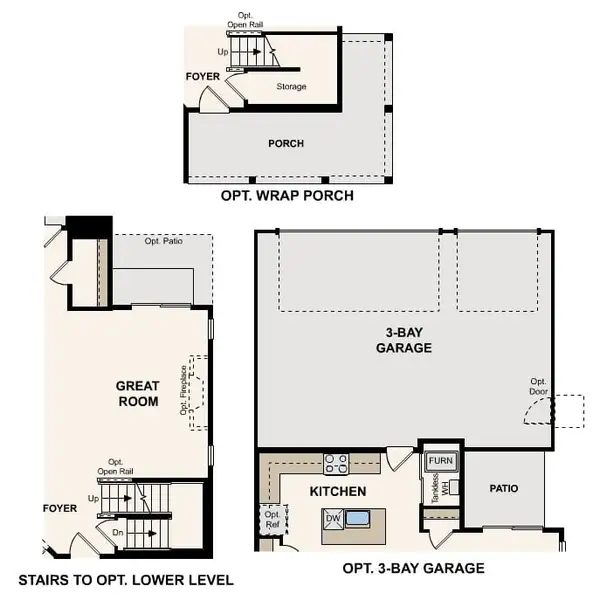 2D floor plan layout for the The Stratton by Century Communities in Windler, Aurora, CO (Image 3). 2D floor plan layout for the The Stratton by Century Communities in Windler, Aurora, CO (Image 3).